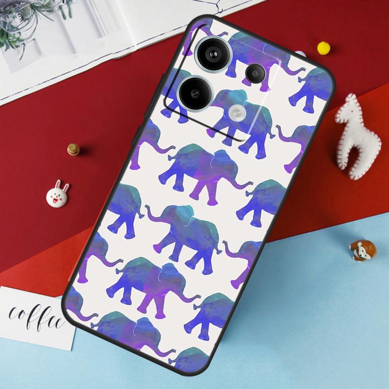

Милый Чехол со Слонёнком для Xiaomi Redmi Note 14 Pro 13 12 11 10 15 Pro Plus Redmi 14C 15C 10C 12C 13C 15 Redmi Note 15 5G