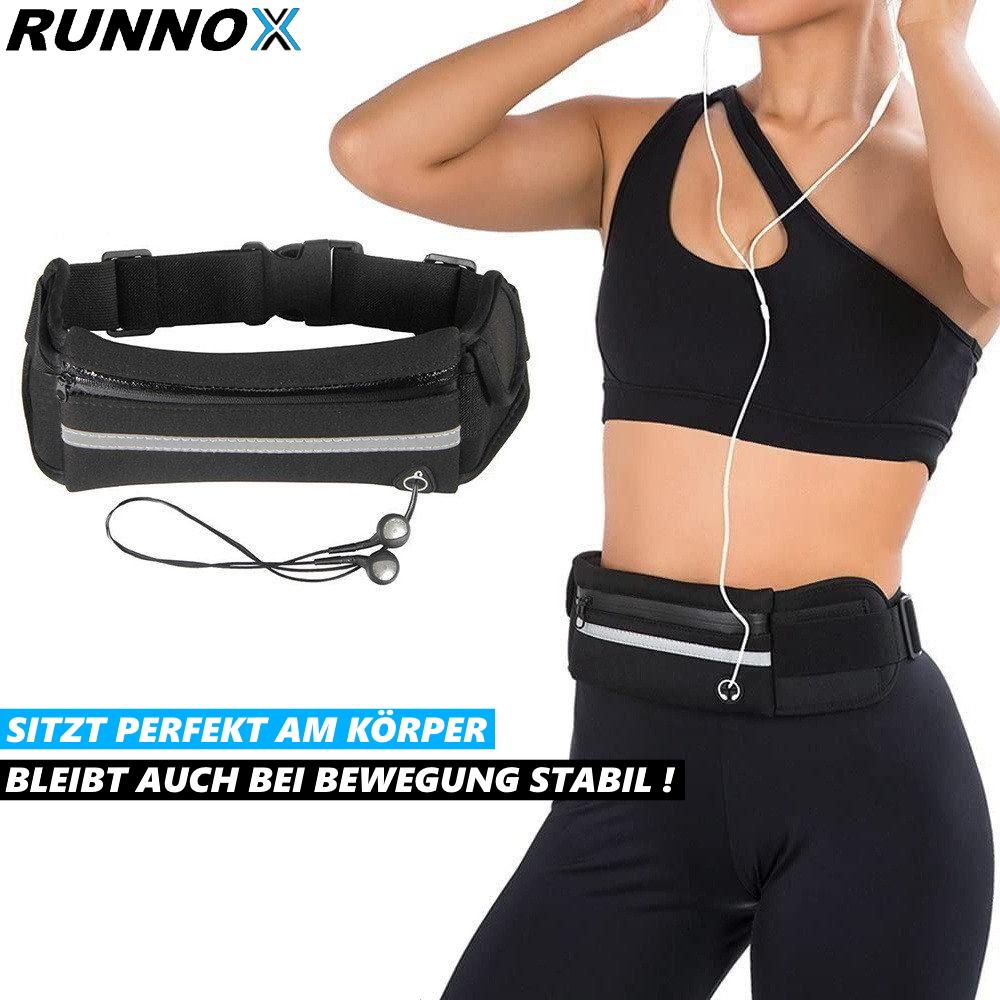 RUNNOX Běžecká ledvinka břišní taška sportovní fitness běh jogging ledvinka na mobil