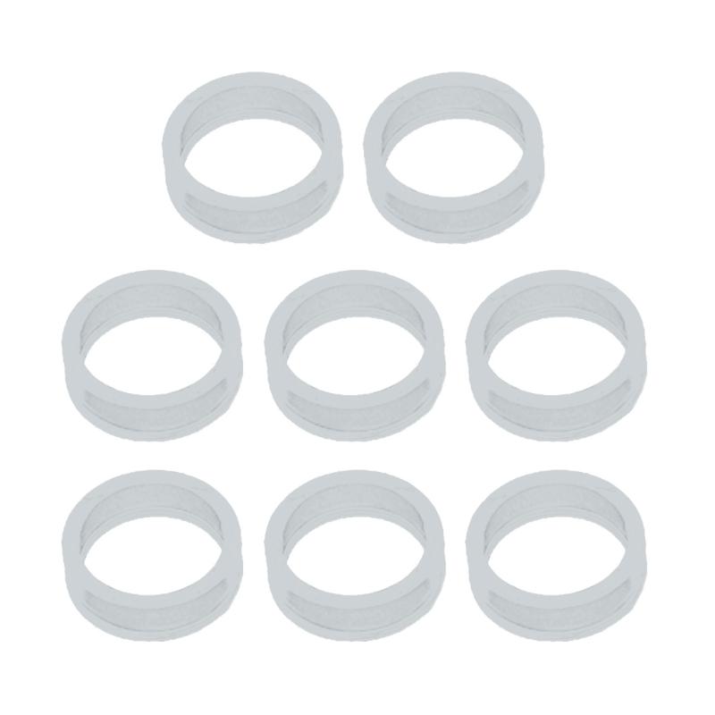8pcs Silicone Joysticks Protector Rings Analogs Stick Defense Rings Gaming Accessories Suitable for P5 Controllers