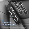 For Fiat Car Seat Belt Pad Safety Strap Shoulder Protection Cover Soft Mat Cushion 500 Fr Abarth Linea Astra Bravo Albea Panda