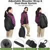 New Reusable Vacuum Bags for Travel Dustproof Waterproof Vacuum Compression Bag Space Saver Luggage Vacuum Storage Bag Suitcase