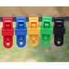 20PCS Push-Pull Tent Clips Tent Attachment Clips Outdoor Camping Tent Hooks Windproof Strap Barb Clips