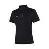 Li Ning Group Purchase Series Solid Color Breathable Soft Versatile Short Sleeve Polo Shirt Women Tops APLV028-1