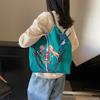 Women's Embroidered Women's Bag Shoulder Bag Nylon Bag Waterproof Tote Bag Canvas Bag Portable Messenger Bag