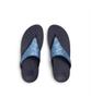 Fitflop Women'S Lulu Multi-Tone Glitter Toe-Post Sandals - Cosmic Blue (Ft61K2T01N)