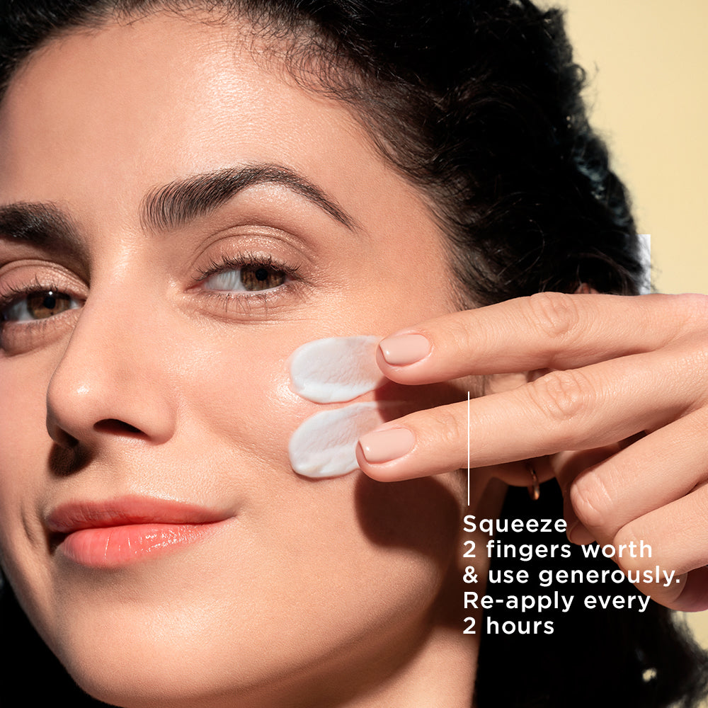 POND'S Sun Miracle SPF 50 PA+++ Crème Gel Écran Solaire 100g Pour le Visage Avec Niacinamide, Sans Trace Blanche, Éclat Lumineux, Estompe les Taches, Absorption Rapide