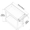 RC Tools Trolley Cars Accessory Toys Tool Rack Cart Double Layer for Vehicle Maintenance Scene Car