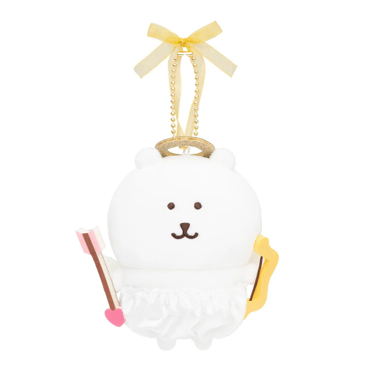 Nagano Characters Fuwapata Angel Mascot Plush Toy (Bear)