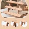 Display Stand for Figurines, Cardboard Earring Stand, Wooden Riser Candles, , Figurines