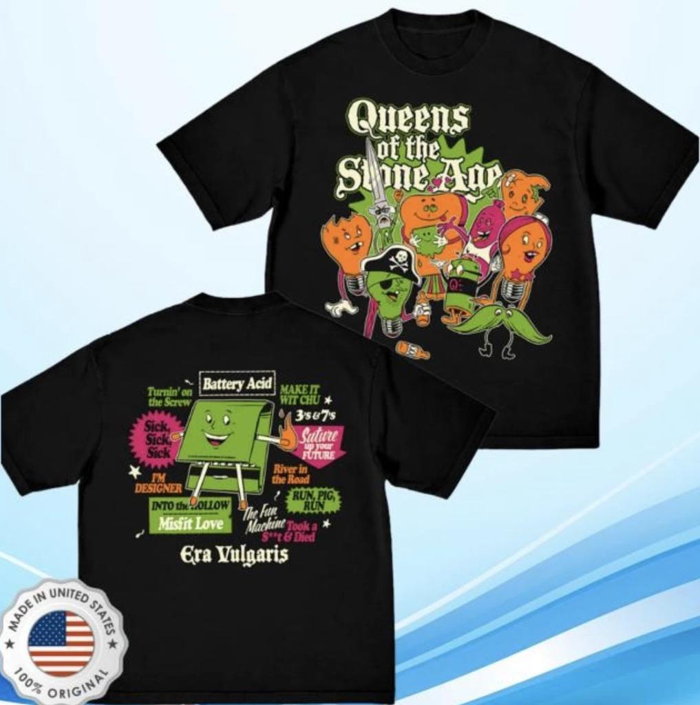 Queens Of The Stone Age Misfit Love Two Sided T-Shirt Size S-5Xl K1004