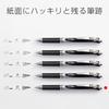 Pentel Ballpoint Pen Gel Ink Gel Knock Type 1.0mm Silver Shaft BL80-A Black 10pcs