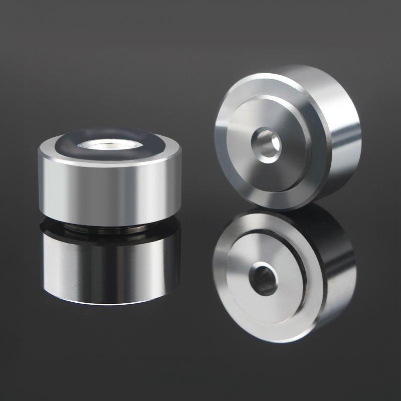 4Pcs Speaker Spikes Stand Feet Pad Aluminum Alloy Speaker Isolation Stand Feet Pad Speaker Feet Pad For Speaker