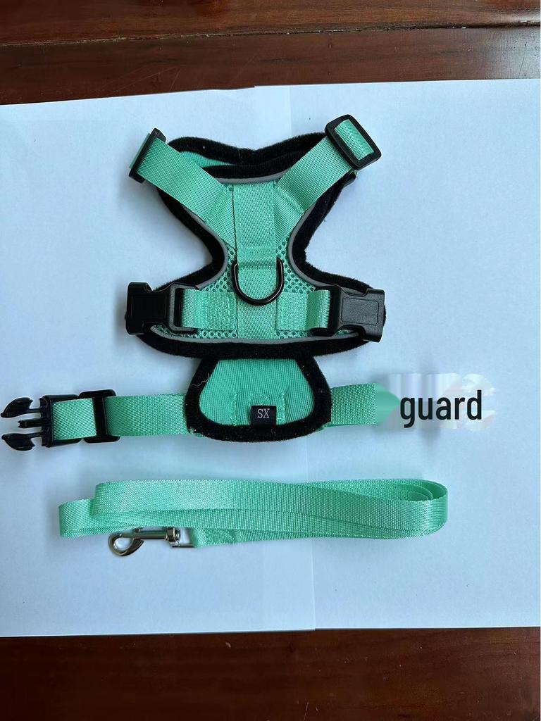 Adjustable Ultra-Thin Cat Harness with Anti-Breakaway Traction Rope for Walking 