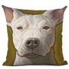 New Cartoon Cotton Linen Cute Dog Printing Pillow Case Home Decorative Pillowcase Cover