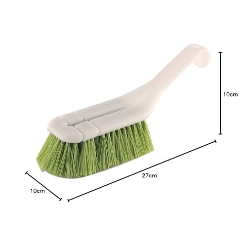 Seiei Bathroom Cleaning Brush, White, 10cm Long x 27cm Wide x 10cm High, Brush Craftsman Series, Bathtub Brush