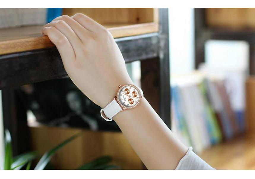 Women's Fashionable Temperament Quartz Watch - Stylish Ladies' Student Watch