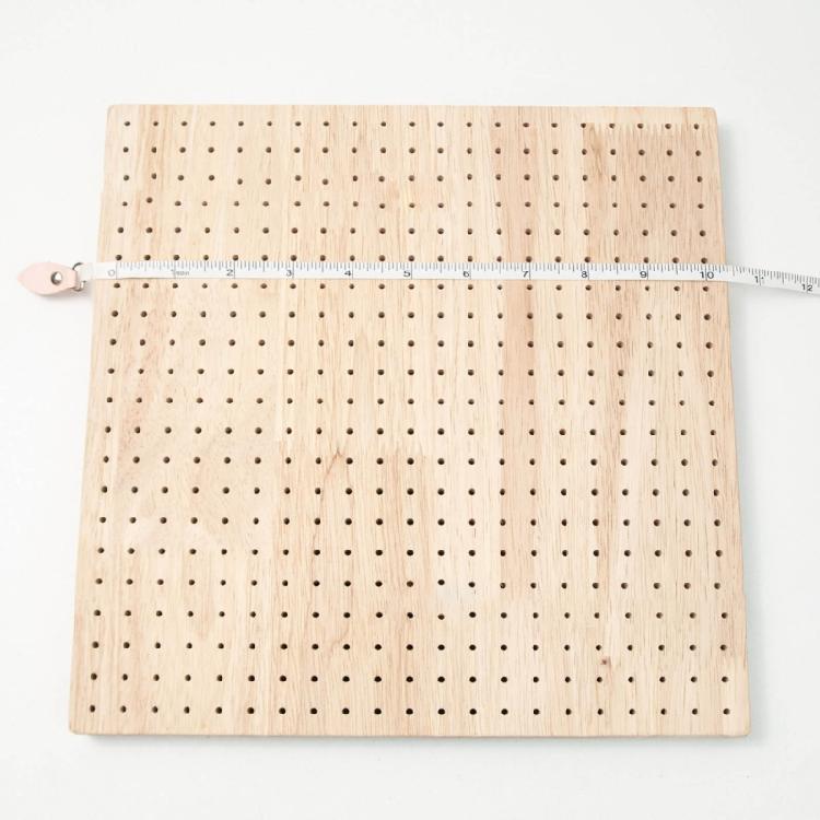 Crochet Blocking Board Wood Knitting Crochet Board for Granny Square Full Kits