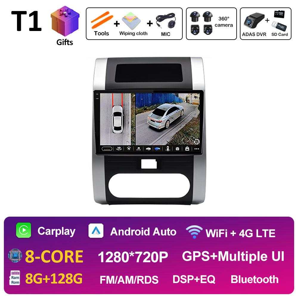For Nissan X Trail T31 2007 2008 2009 2010 - 2013 Android Smart System Bluetooth GPS Navigation Autoradio QLED IPS Screen WIFI