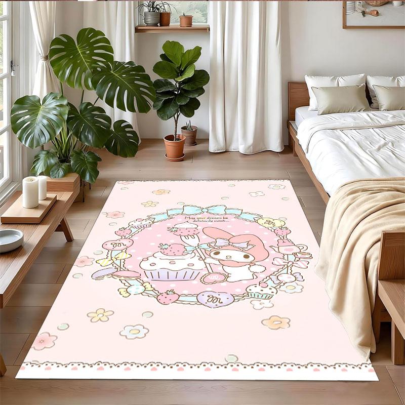 Crystal Velvet Rug Soft Non Slip Indoor Floor Mat Home DecorMy Melody