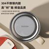 304 Stainless Steel Double-Layer Coffee Milk Graduated Mouth Cup Creative Thermal Insulation Teacup Japanese Water Cup Gift