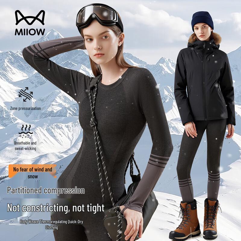 

Женский быстросохнущий термокомплект для спорта MaoRen M