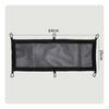 Under Desk Cable Management Net Punch Installation Wire Storage Hammock Tidy and Clean Look
