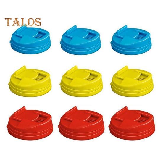 

9 шт. Крышки для банок с газировкой, многоразовые пластиковые банки, пробка для предотвращения разлива, крышки для банок с колой, многоразовые защитные крышки для газировки, пива, напитков, сока 9pcs