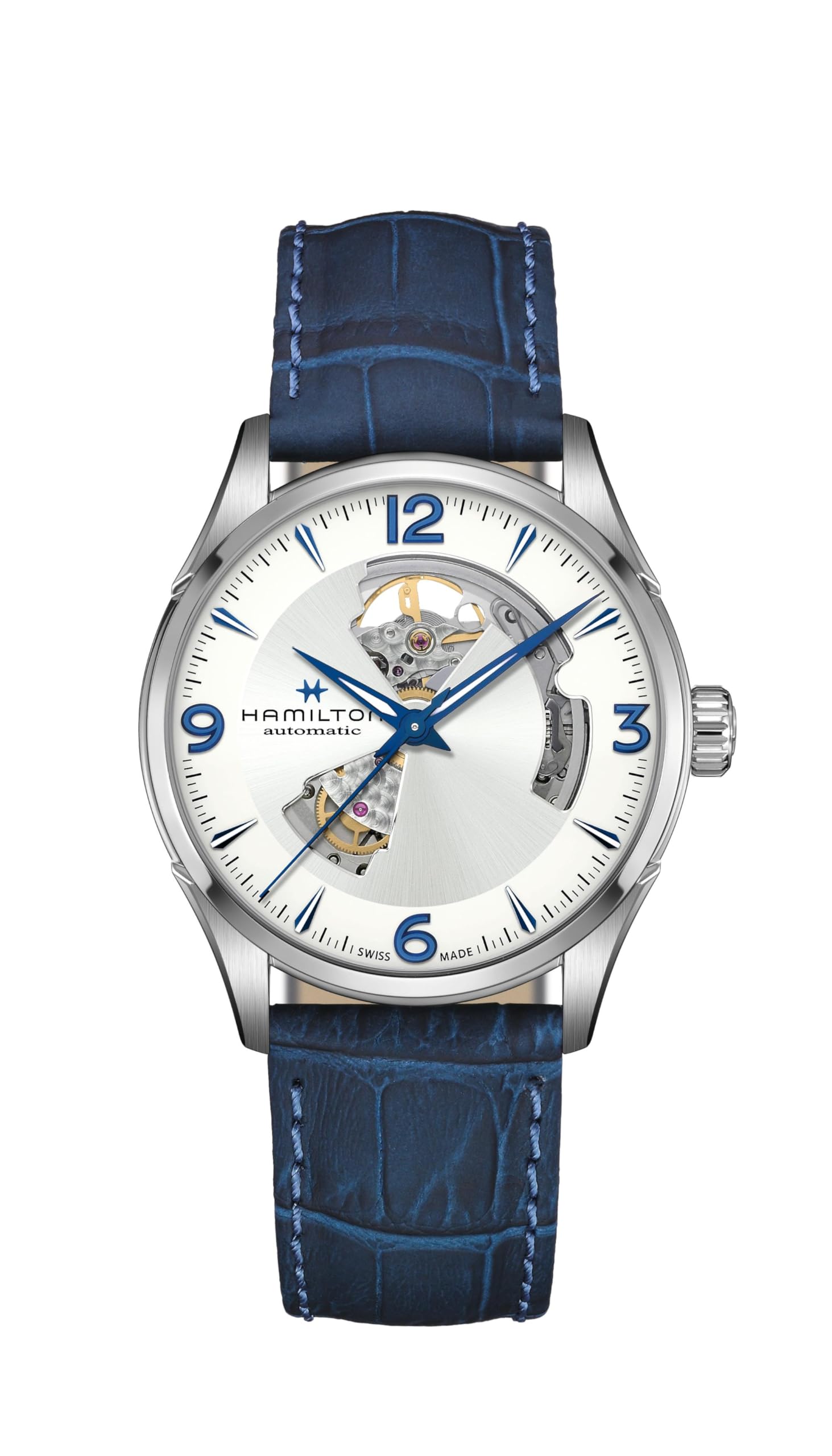 

HAMILTON Watch Genuine Warranty Jazzmaster Open Heart Mechanical Automatic Winding H32705651 Imported [Hamilton] Men s [Regular Product]