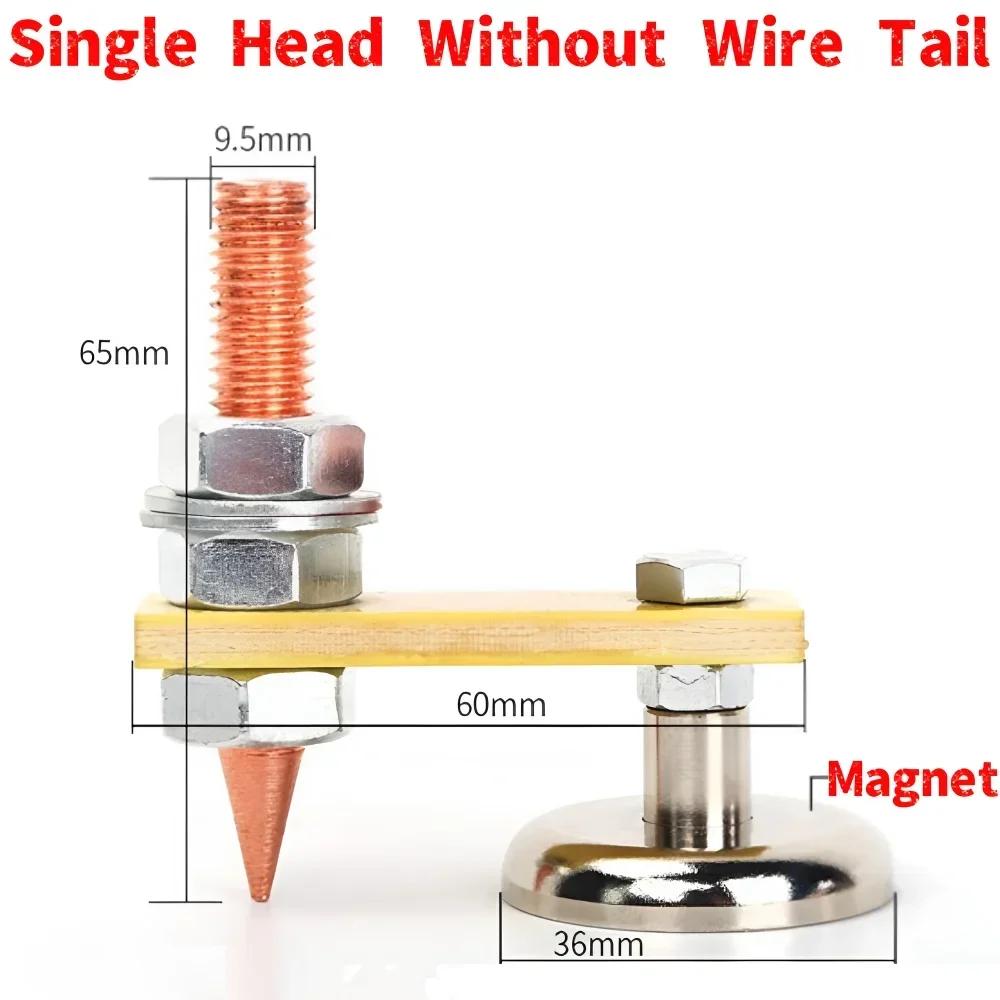 Welding Magnet Head Tail Welding Stability Strong Magnetic Large Suction Single Absorbable Weight 3KG Support Clamp Holder Home