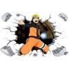 Japanese anime Naruto wall sticker comic wallpaper 3D three-dimensional adhesive wall sticker water resistant decorative painting