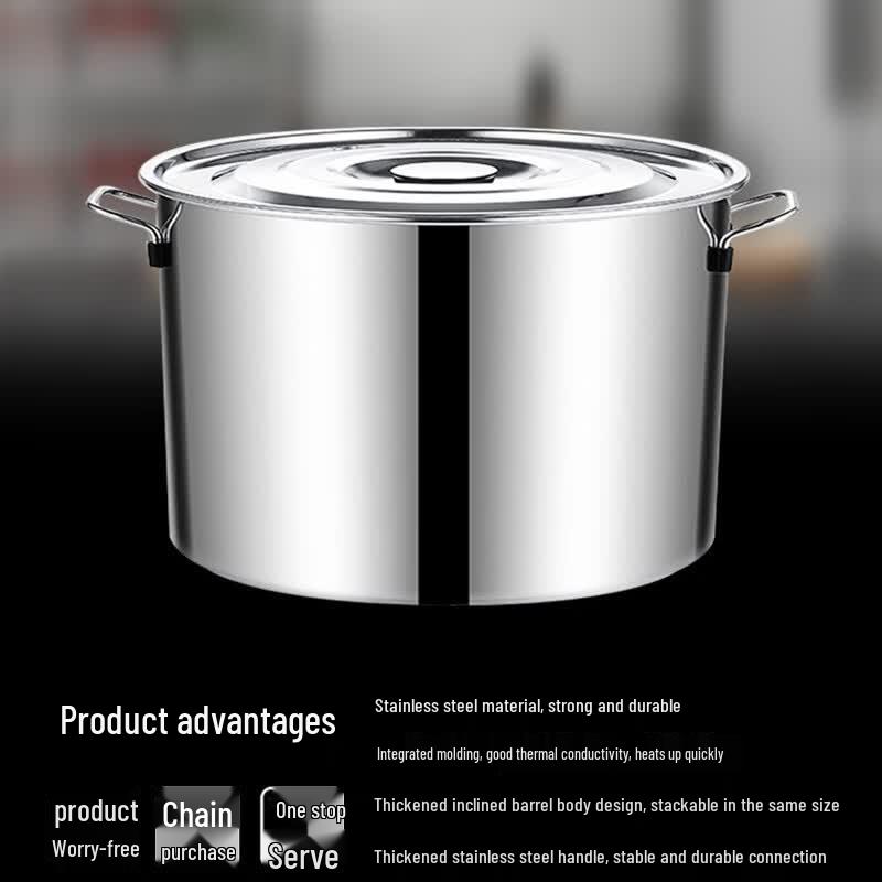 Xinyichu Commercial Stainless Steel Soup Pot