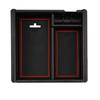 For Toyota Tacoma 2016- ABS Armrest Box ert Tray Red Trim Center Console Storage Organizer Interior Parts