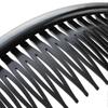 Black Plastic 24 Teeth Hair Comb Clip Clamp 6 Pcs for Lady Girls