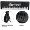 61 Keys Portable Electronic Organ Children Digital Keyboard with Microphone Music Toy