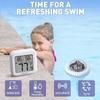 BaLDR Wireless Pool Thermometer Floating Pool Thermometer Easy To Read Swimming Pool Thermometer Swimming Pool Hot Bath Test Kit