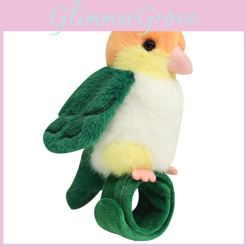 Papagei Plüschtier Serie Spielzeug Schlüsselanhänger Klatschring Cartoon Anhänger Dekoration Geschenke