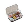 4/7 Grids Portable Pill Box Damp-Proof Food-Grade Sealed Pill Dispenser Large Capacity with Handle Travel Medicine Case