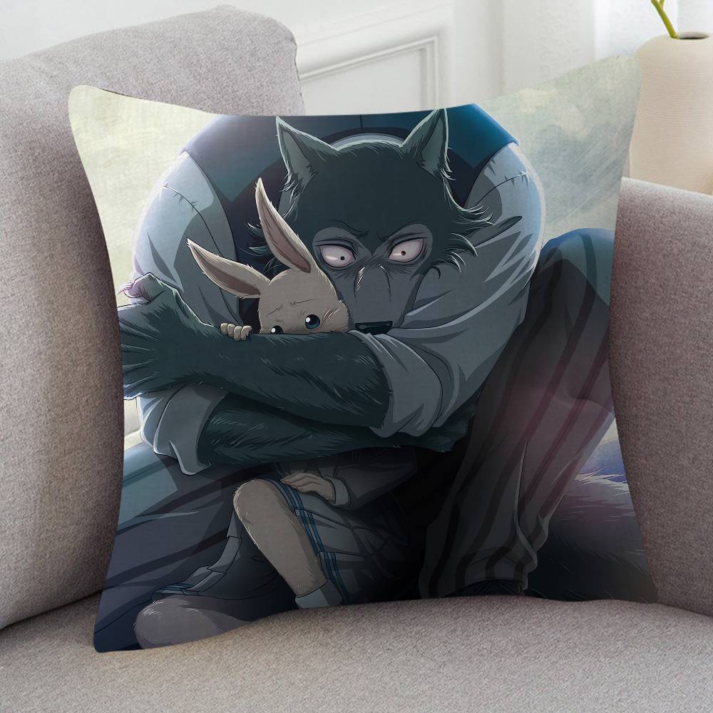 Anime Beastars Game For Cartoon Print Peripheral Pillow Case Cushion Cover Home Decor Birthday Gift Pillowcover