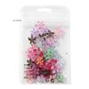 50Pcs Ice Transparent 3D Resin Nail Art Charms Lily Flower Decorations DIY Jewelry Accessories for Manicure