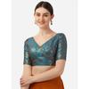 Indian Wedding Party Wear Designer Blouse Beautiful Women's Stitched Choli Dress