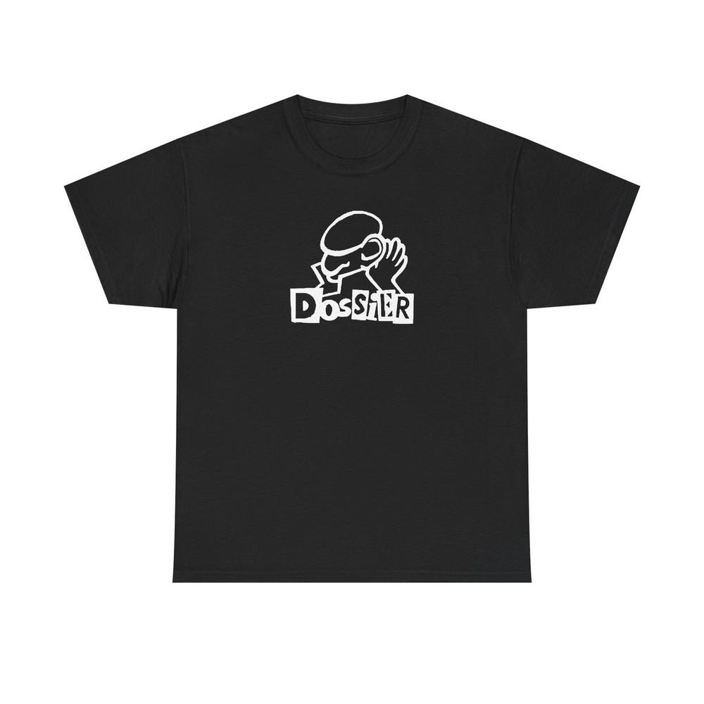 

Dossier Records Label Logo Shirt Germany Industrial Electronic PostPunk Unisex T-Shirt XL