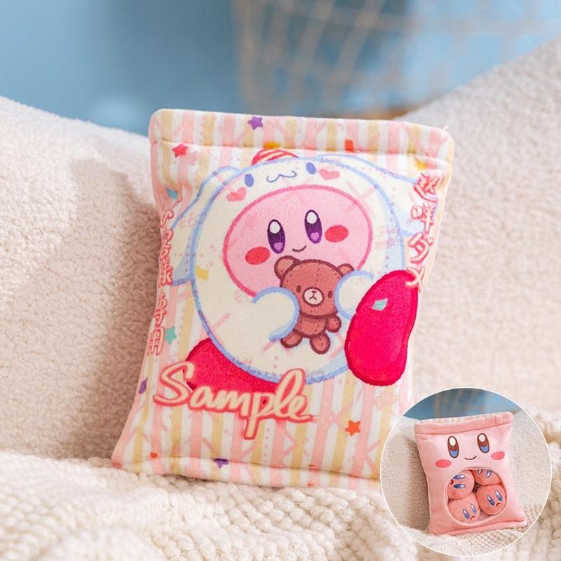 Plush Kirby Toy Cute Cartoon Durable Cloth Cover Children Play Collecting Gift