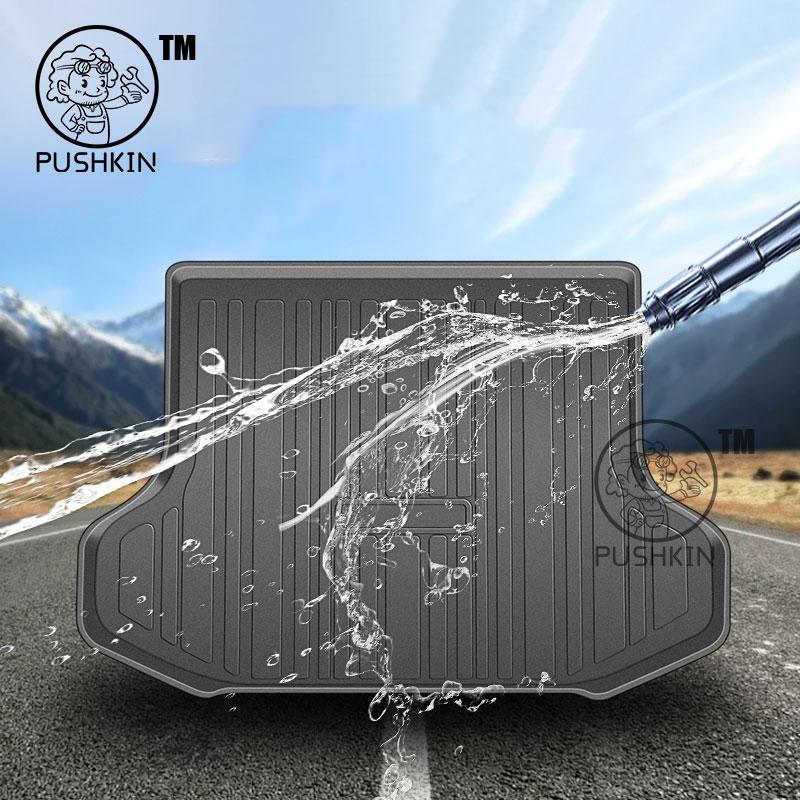 For Geely Galaxy E8 2024 2025 Car Trunk Mats TPE Rear Boot Cargo Waterproof Trunk Carpet Storage Pad Protector Accessories