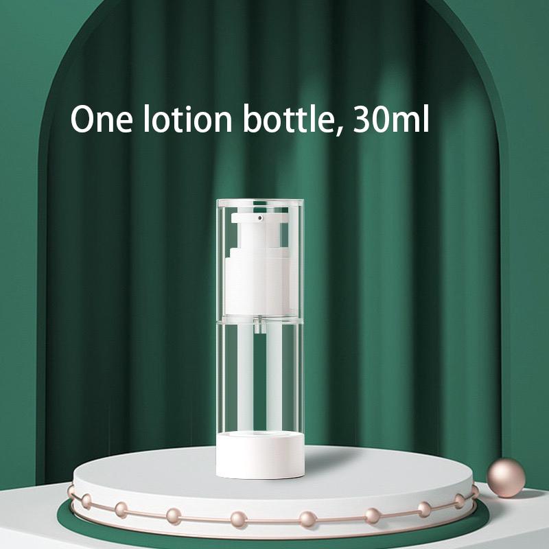 

30ml 50ml 100ml Clear Airless Cosmetic Cream Pump Bottle Travel Size Dispenser Makeup Container for Cream Gel Lotion