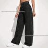 Washed Retro Straight Leg Loose Jeans for Women - Casual Versatile Fashion Long Pants