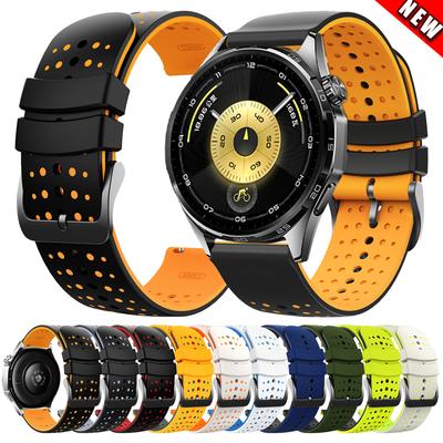 22-mm-Silikonarmband für HUAWEI WATCH GT6 GT5 4 3 2 GT6 5 Pro/WATCH 5 4; 46-mm-Softarmband für Honor MagicWatch 2; 46-mm-Sportarmband