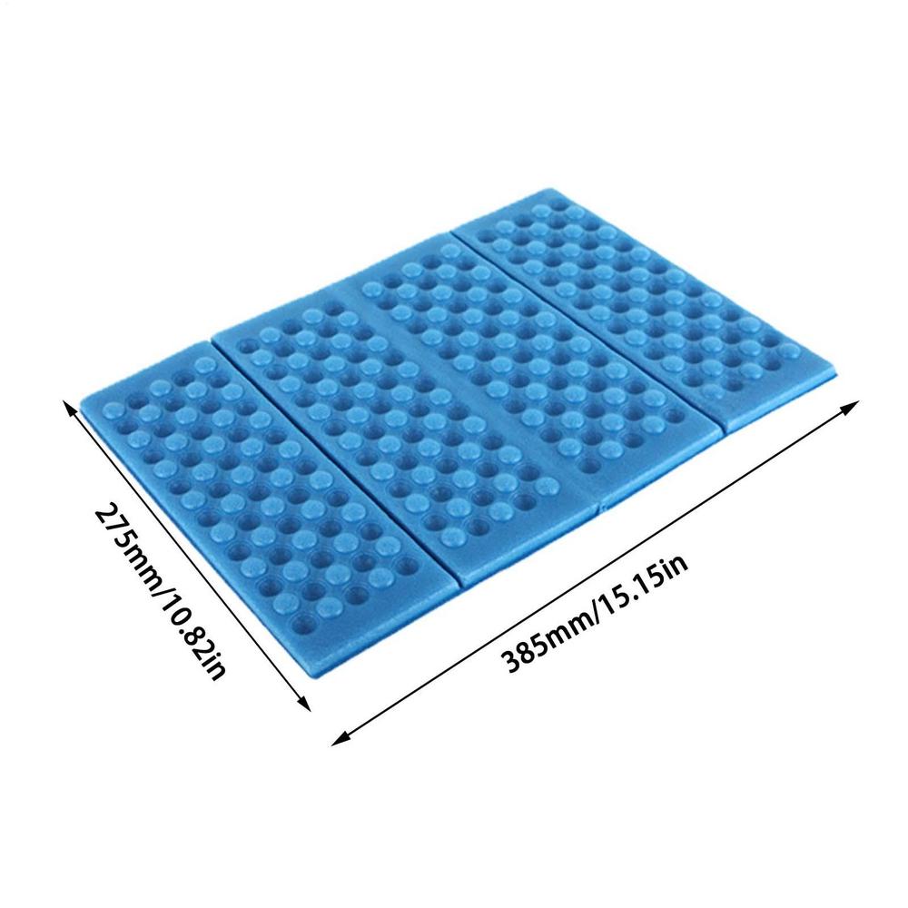 Honeycomb Massage Mat 4Fold Cushion Outdoor Hiking Camping Training Park Foldable Pillow Picnic Sitting Moisture-proof Pad