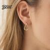 Earrings 1 Pair Geometric Huggie Hoop for Women Casual