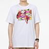 Jordan T Shirts Men's White Crew Neck Moderate Straight Fit DO1927-100