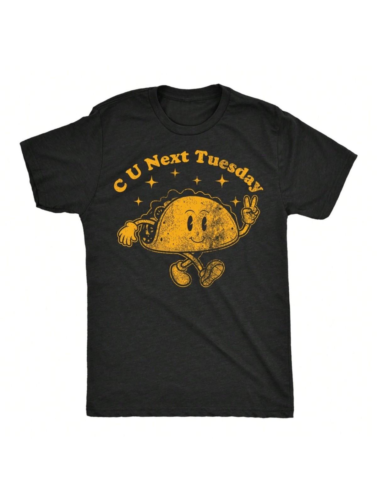 Men s Funny  C U Next Tuesday  Graphic T-Shirt - Sarcastic Adult Design wit S разноцветный